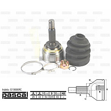 cap planetara MITSUBISHI GALANT IV (E3_A) PASCAL G15005PC