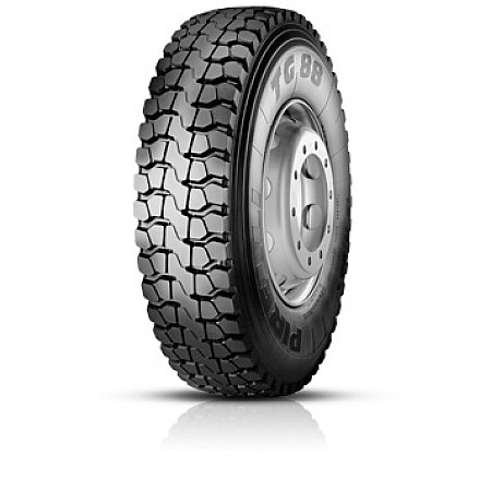 Anvelopa LKW 1913300 TG88 PIRELLI Anvelopa camion On/Off Tractiune 3PMSF M+S 156/150K etichete: Din data de 01.05.2021: eficienta combustibil - D aderenta pe teren umed - B clasa de masurare a zgomotulu PIRELLI 315/80R22.5 CPI TG88