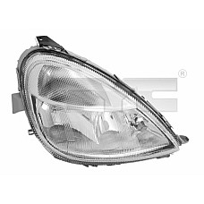 Far Lampa frontala Dreapta 2*H1/H7 pneumatic culoare insert: argintiu MERCEDES A W168 TYC TYC 20-0015-05-2
