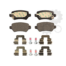 set placute frana disc OPEL ASTRA H L48 Producator BRECK 23417 00 704 10