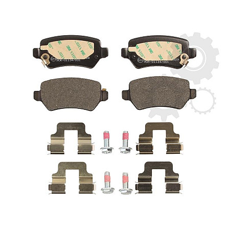 set placute frana disc OPEL ASTRA H L48 Producator BRECK 23417 00 704 10