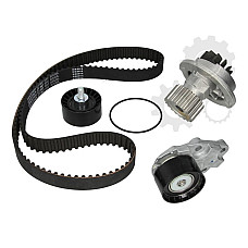 Set pompa apa + curea distributie CHEVROLET NUBIRA sedan Producator HEPU PK07950