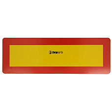 Semn de avertizare Warning/information board 2 pcs. set car transporter 100mm x 300mm CARGOPARTS CARGO-T073