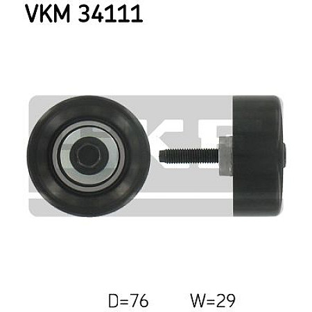 Rola ghidare/conducere curea transmisie FORD C-MAX DM2 Producator SKF VKM 34111