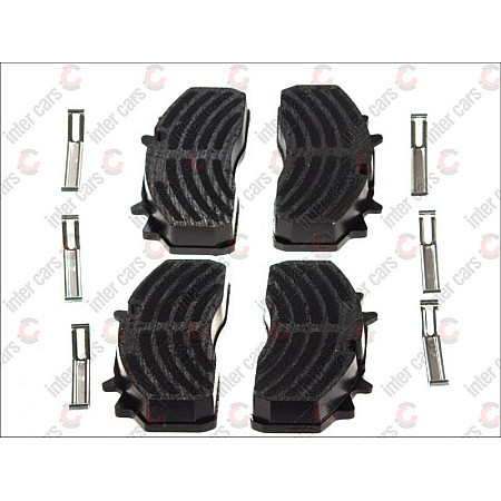 set placute frana disc DAF LF 55 Producator SAF 3 057 0080 01