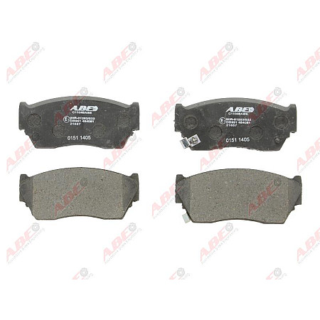 set placute frana disc NISSAN SUNNY III Hatchback N14 Producator ABE C11048ABE