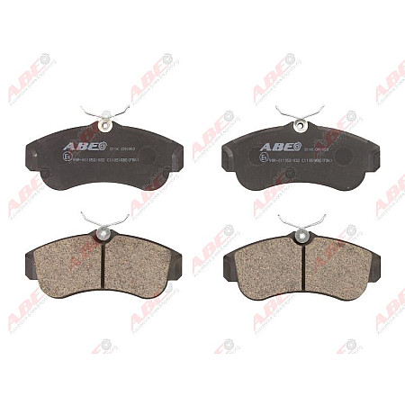 set placute frana disc NISSAN PRIMERA P10 Producator ABE C11051ABE