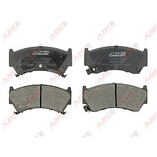 set placute frana disc NISSAN ALMERA I Hatchback N15 Producator ABE C11057ABE