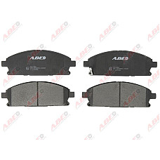 set placute frana disc NISSAN X-TRAIL T30 Producator ABE C11076ABE