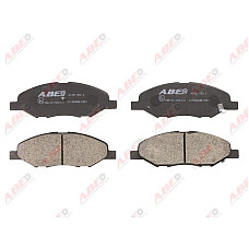 set placute frana disc NISSAN TIIDA sedan SC11X Producator ABE C11080ABE