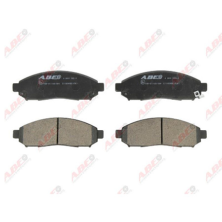 set placute frana disc NISSAN MURANO Z50 Producator ABE C11089ABE