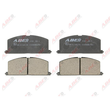 set placute frana disc TOYOTA CARINA II T15 Producator ABE C12035ABE