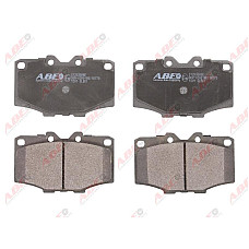 set placute frana disc TOYOTA 4 RUNNER RN5 LN5 VZN6 RN7 RN6 Producator ABE C12036ABE