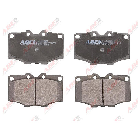 set placute frana disc TOYOTA LAND CRUISER pick-up J4 Producator ABE C12036ABE