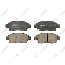 set placute frana disc TOYOTA YARIS SCP1 NLP1 NCP1 Producator ABE C12084ABE