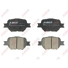 set placute frana disc TOYOTA CELICA ZZT23 Producator ABE C12092ABE