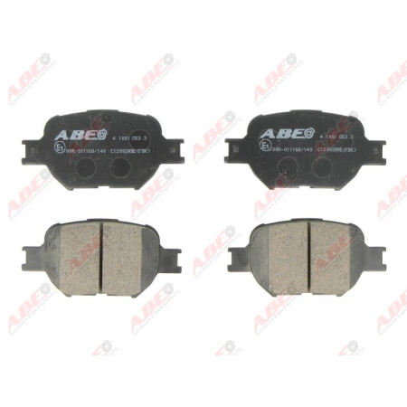 set placute frana disc TOYOTA COROLLA kombi E12J E12T Producator ABE C12092ABE