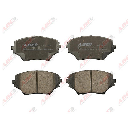 set placute frana disc TOYOTA RAV 4 II CLA2 XA2 ZCA2 ACA2 Producator ABE C12100ABE