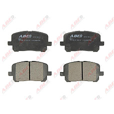 set placute frana disc TOYOTA AVENSIS VERSO CLM2 ACM2 Producator ABE C12102ABE