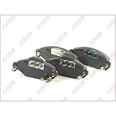 set placute frana disc TOYOTA YARIS SCP1 NLP1 NCP1 Producator ABE C12103ABE