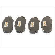 set placute frana disc TOYOTA AURIS NZE18 ZRE18 Producator ABE C12122ABE