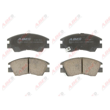 set placute frana disc MITSUBISHI PAJERO I L04G L14G Producator ABE C15027ABE