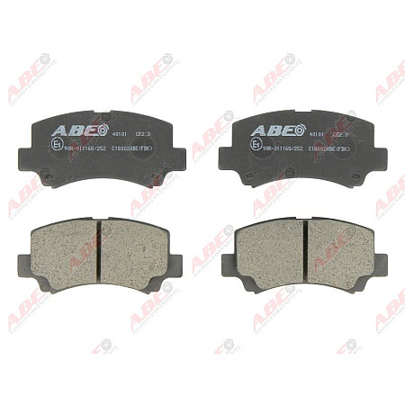 set placute frana disc SUZUKI WAGON R+ MM Producator ABE C18002ABE
