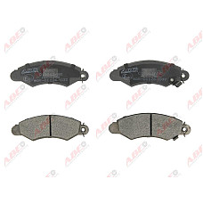 set placute frana disc SUZUKI SWIFT II hatchback EA MA Producator ABE C18012ABE