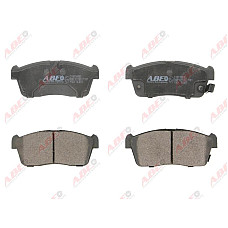 set placute frana disc SUZUKI ALTO HA25 HA35 Producator ABE C18016ABE