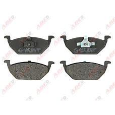 set placute frana disc VW POLO 9N Producator ABE C1A018ABE