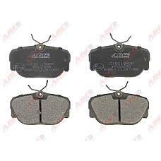 set placute frana disc MERCEDES-BENZ 190 W201 Producator ABE C1B015ABE
