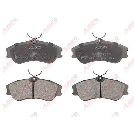 set placute frana disc PEUGEOT 206 CC 2D Producator ABE C1C031ABE