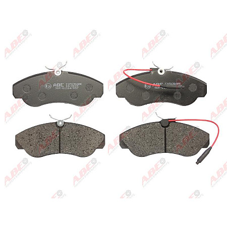 set placute frana disc PEUGEOT BOXER platforma / podwozie ZCT Producator ABE C1F030ABE