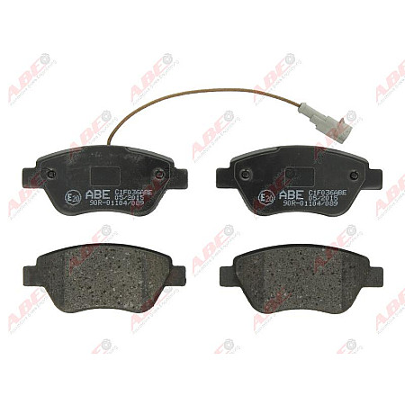set placute frana disc PEUGEOT BIPPER Tepee Producator ABE C1F036ABE