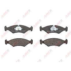 set placute frana disc FORD FIESTA III GFJ Producator ABE C1G001ABE