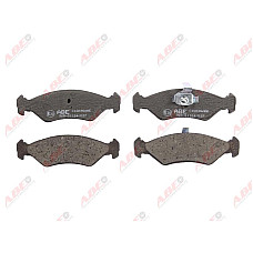 set placute frana disc FORD FIESTA III GFJ Producator ABE C1G026ABE