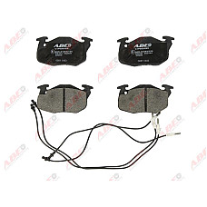 set placute frana disc RENAULT CLIO II BB0/1/2 CB0/1/2 Producator ABE C1P006ABE