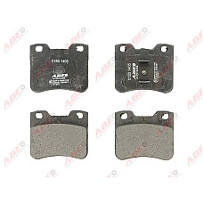 set placute frana disc PEUGEOT 106 I 1A 1C Producator ABE C1P012ABE