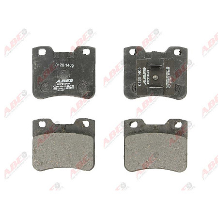 set placute frana disc PEUGEOT 106 II 1 Producator ABE C1P012ABE