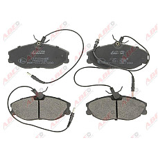 set placute frana disc PEUGEOT 607 9D 9U Producator ABE C1P024ABE