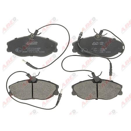 set placute frana disc PEUGEOT 306 hatchback 7A 7C N3 N5 Producator ABE C1P024ABE