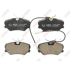 set placute frana disc PEUGEOT 405 I 15B Producator ABE C1P031ABE
