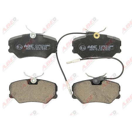 set placute frana disc PEUGEOT 405 II 4B Producator ABE C1P031ABE