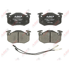 set placute frana disc RENAULT TWINGO I C06 Producator ABE C1R002ABE