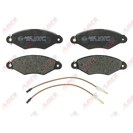 set placute frana disc RENAULT KANGOO KC0/1 Producator ABE C1R028ABE