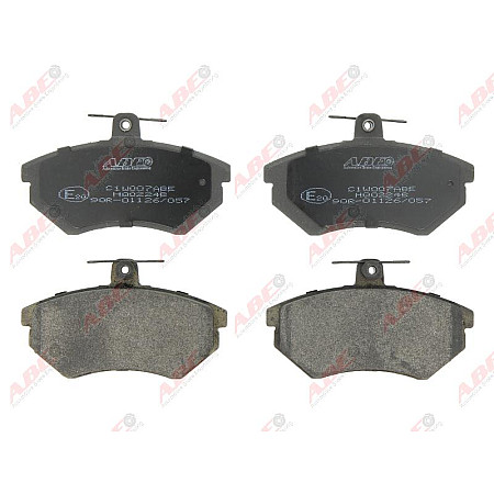 set placute frana disc VW GOLF II 19E 1G1 Producator ABE C1W007ABE