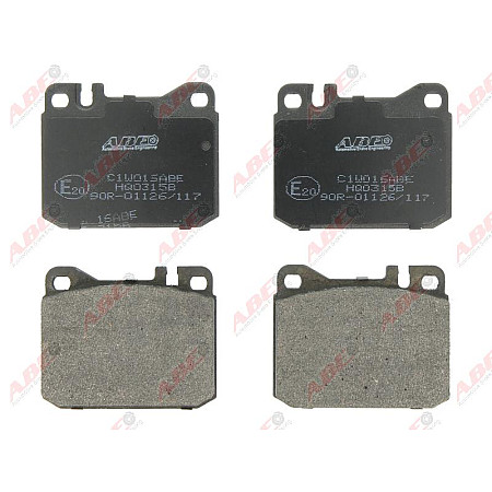 set placute frana disc VW LT 40-55 I nadwozie pene 291-512 Producator ABE C1W016ABE