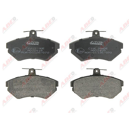 set placute frana disc VW POLO 9N Producator ABE C1W038ABE