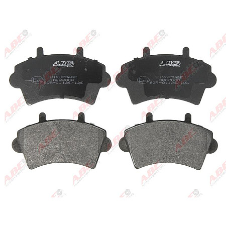 set placute frana disc RENAULT MASTER II platforma / podwozie ED/HD/UD Producator ABE C1X023ABE