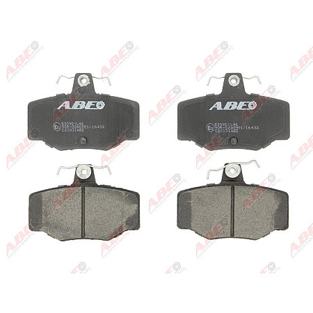 set placute frana disc NISSAN ALMERA II N16 Producator ABE C21031ABE